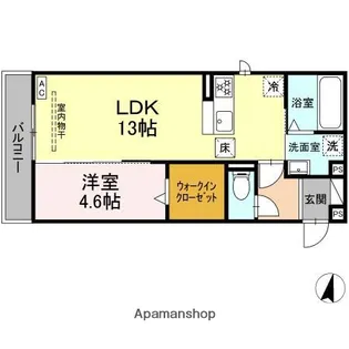 ピーノ・グランデ【1階】の間取り