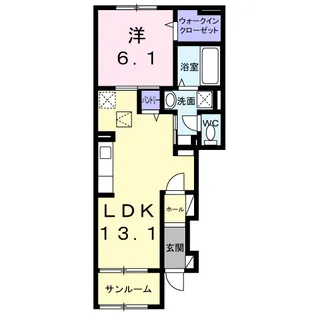 ロケット・ラボ【1階】の間取り