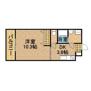 ESPRIT【3階】の間取り