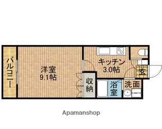 ソレイユ【1階】の間取り
