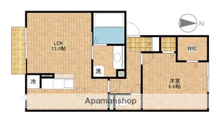 CASA FELICE B【1階】の間取り