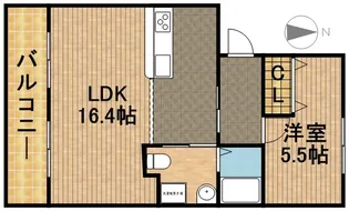 レジデンス下屋敷【2階】の間取り