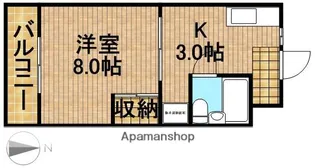 レジデンス曳馬Ⅲ【3階】の間取り