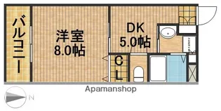 MONATIS(モナティス)【1階】の間取り