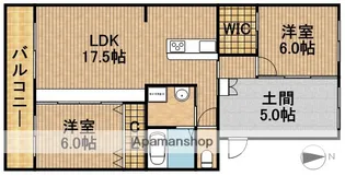 LUMIUS SANARUDAI【3階】の間取り