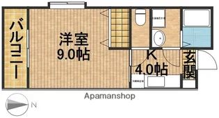 プロキオン【2階】の間取り