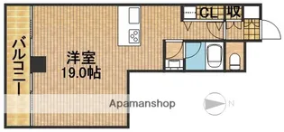 TERZO(テルツォ)【3階】の間取り