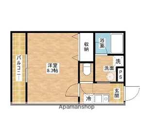 Y’Zハタゴ【2階】の間取り