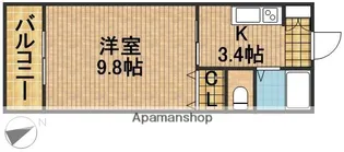 エスポワール(寺島)【1階】の間取り