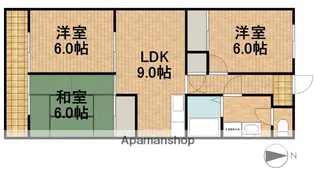 Uコート【3階】の間取り