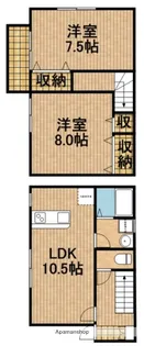 グランツⅢ【1階】の間取り