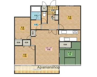 グランフォルム【3階】の間取り