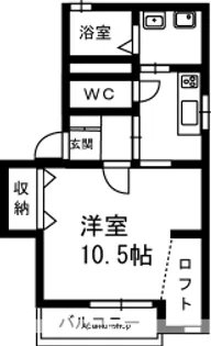 セトル【101号室】の間取り