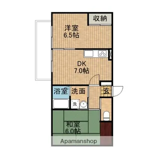 AMENITY原【2階】の間取り