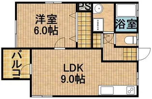 半田ビレッジ4号棟【1階】の間取り