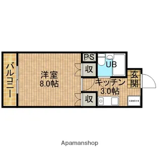 グローリー尚徳【2階】の間取り