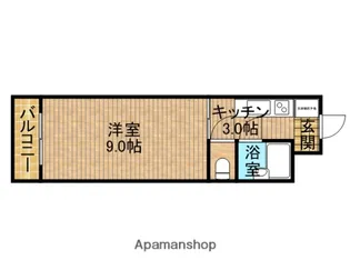 カーサクレイ【3階】の間取り