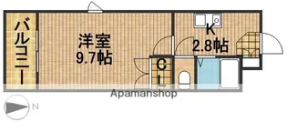 ジョイレジデンス【2階】の間取り