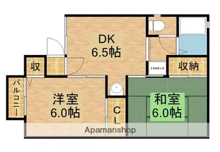 リヴェールエレガンA【2階】の間取り