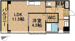 ルーチェ【3階】の間取り