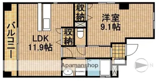 カーサベルデ【2階】の間取り