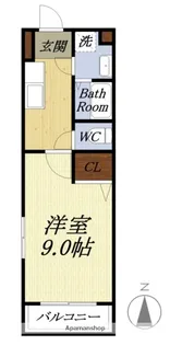 エス・トゥ・ディオ【4階】の間取り