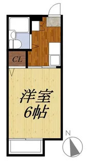 アスターB【1階】の間取り