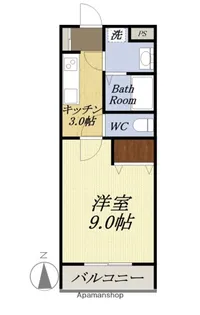 PROCEEDⅡ【4階】の間取り