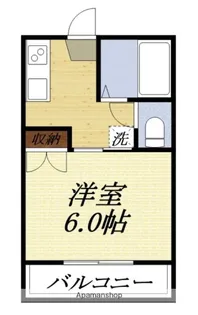 リバストン【2階】の間取り
