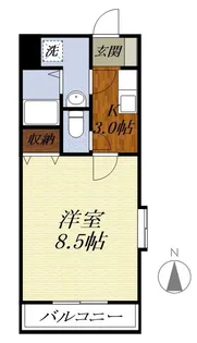 GRANDIR(グランディア)【5階】の間取り
