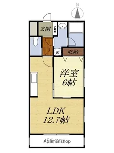 SKY(スカイ)【3階】の間取り