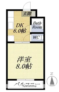 シンフォニー【1階】の間取り