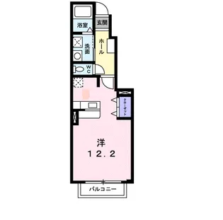 ARIA PURA【1階】の間取り