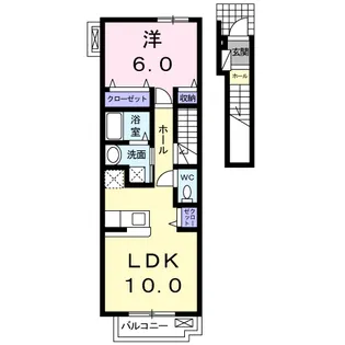 ステージ・サンリット【2階】の間取り