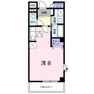 エレガンテフィールドⅠ【1階】の間取り