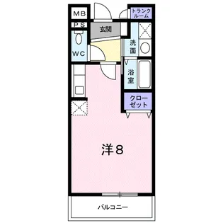 エレガンテフィールドⅠ【2階】の間取り