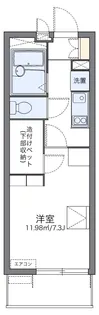レオパレス松山【1階】の間取り