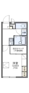 レオパレス槙Ⅱ【111号室】の間取り