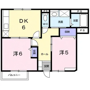 ステージアⅡ【1階】の間取り