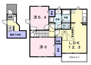 梅の香 Ⅲ【2階】の間取り