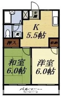 BELL21【2階】の間取り
