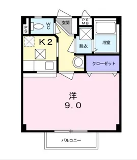 ステージ・リフティ【2階】の間取り