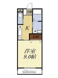 ハッピーベル【2階】の間取り