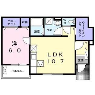 GRACE【1階】の間取り