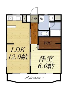 RAFFINE泉【1階】の間取り