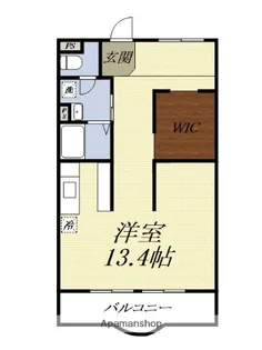 遠鉄ハイツ西ヶ崎G【202号室】の間取り