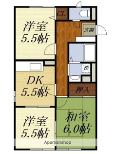 レトア【2階】の間取り