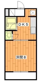 トライアングル【3階】の間取り