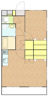 桜ヶ丘マンション【2階】の間取り