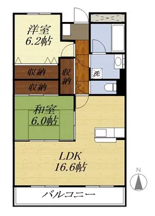 STAR DREAM【2階】の間取り